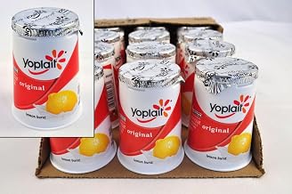 Yoplait Original Lemon Burst Yogurt, 6 Ounce -- 12 per case.