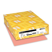 Exact Index Cardstock by Neenah – 8.5 x 11 inches, Paper, Salmon, Model 49171