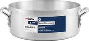 Winco USA Super Aluminum Braizer, Heavy Weight, 28 Quart, Aluminum