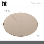 American Metalcraft ['13 Inches'] / Cream / 1 Pizza Pans & Stones
