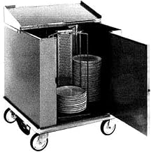 Carter-Hoffmann CD260H Heated Dish Storage Cart