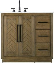 Chase Bathroom Vanity Hazel Oak