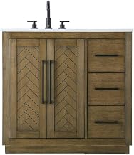 Chase Bathroom Vanity Hazel Oak