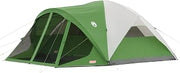 Coleman Evanston Tent with Screen Room Weatherproof Tent Sets Up in 15 Mins Included Rainfly & Carry Bag Made of PFAS-Free Materials