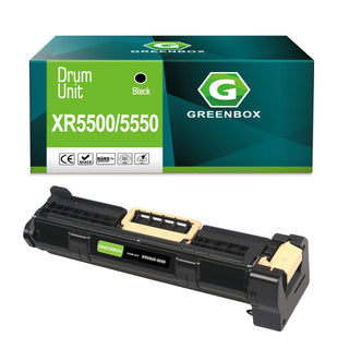 Drum Cartridge for Phaser 5500 5550 Printer by GREENBOX – XL, Black, Model 113R00670