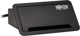 TRIPP LITE in-Desk 2-Outlet Power + 5-USB Charging Dock - Phone, Ethernet & HDMI Ports for Cable Management - 4 USB-A & 1 USB-B Ports, Hinged Door, 10 ft Cord, (PS222DATAM)