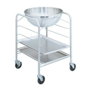 Â Bowl Stand W/Tray Slides by Vollrath – Stainless Steel, Model 79002