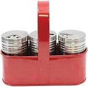 Tablecraft Dry Rub Shakers, 7.75" x 3" x 6", Gray