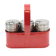 Dry Rub Shakers by Tablecraft – 7.75" x 3" x 6", 6.0 ounces, Stainless Steel, Gray, Model BBQSR75