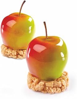 Pavoni Tutti Frutti Silicone Baking Mold Freezing Mould, Apple