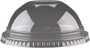 Fabri-Kal Kal-Clear/Nexclear Dome Cup Lid Clear, Polyethylene | 1000/Case