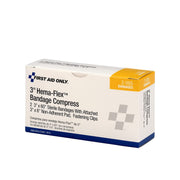 001: 3" Hema-Flex Bandage Compress by First Aid Only – 2-005/AN266, Bamboo, Model 2-005