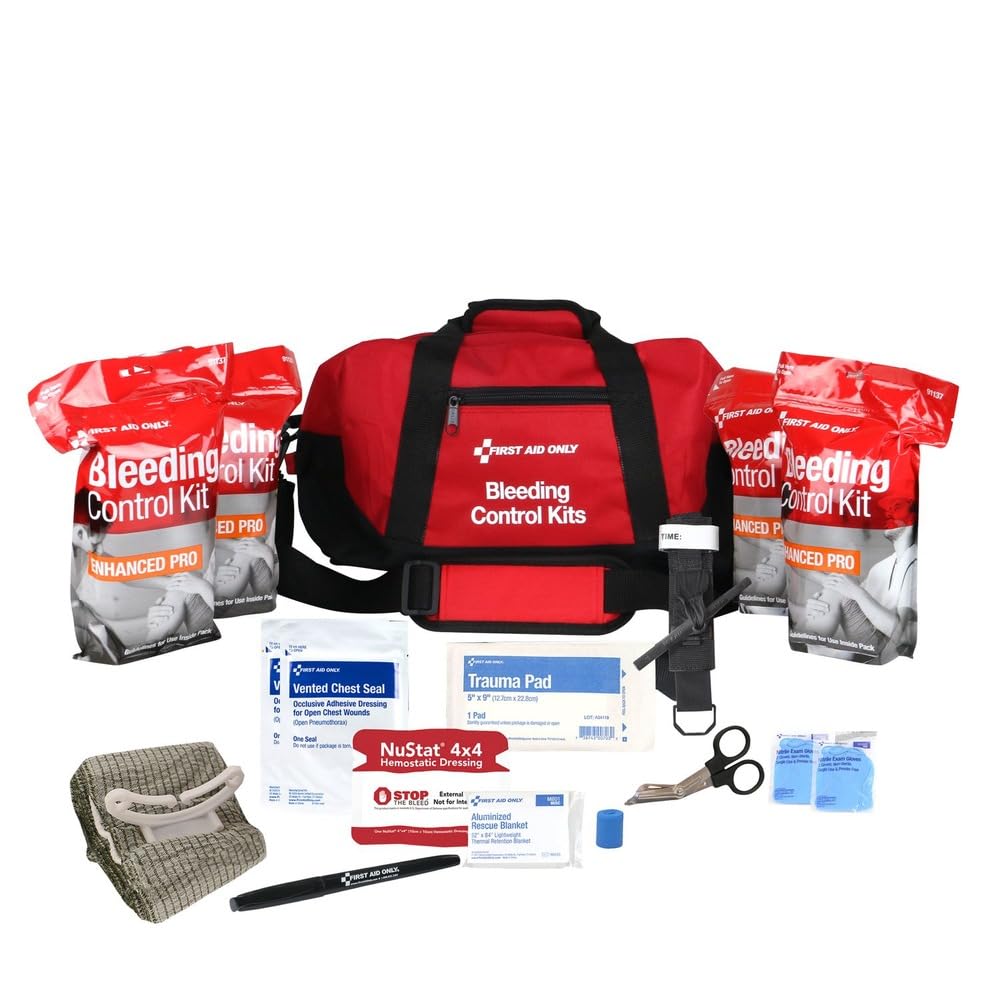 : Bleeding Control Throw Bag by First Aid Only – Multi, Model 91346