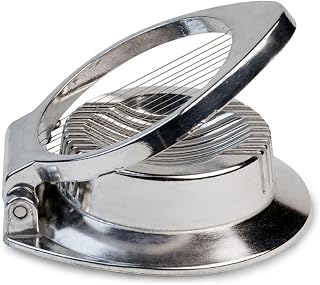Vollrath 47040 Cast Aluminum 4-1/2" Egg Slicer, Silver