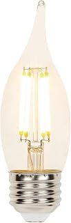 Westinghouse 4317100 60-Watt Equivalent CA11 Dimmable Filament LED Light Bulb with Medium Base, Clear