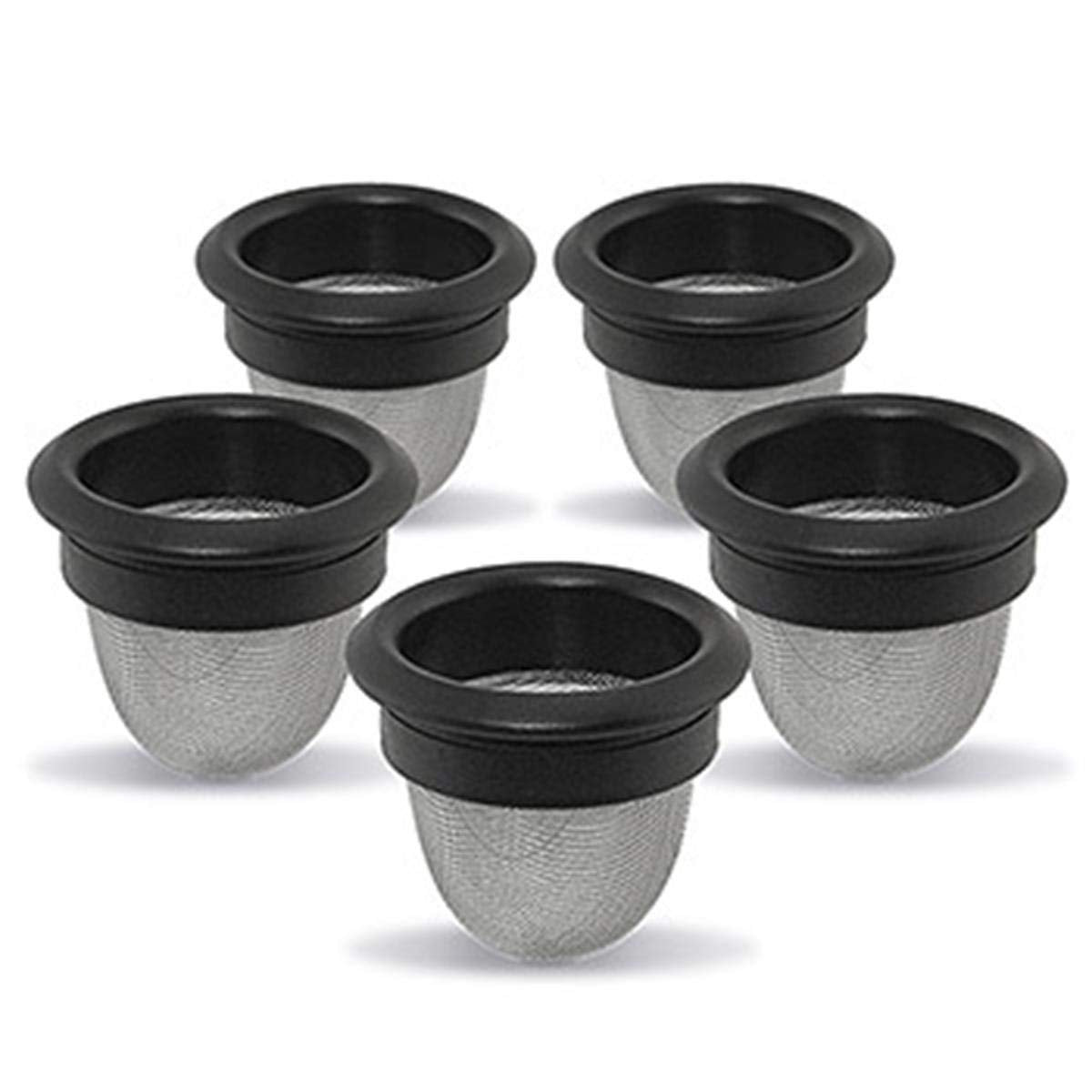 Red Wine Aerator Filter Screens by Vinturi – 5-Pack, Stainless-Steel, Black, Pack of 5, Model V3000