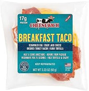 Cheesewich Breakfast Taco -- 24 per case.