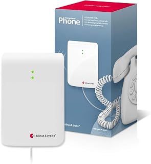 Bellman & Symfon Bellman Telephone Transmitter – Landline Phone Detector for Hearing Loss | Compatible with the Visit Smart Home System to Detect Incoming Landline Calls with Dependable Wireless Notifications.