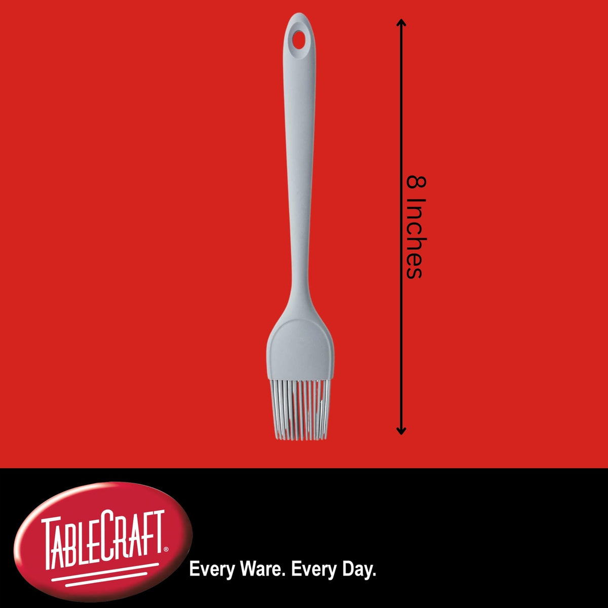 Tablecraft 8 Inch / Gray / 1 Pastry Brushes
