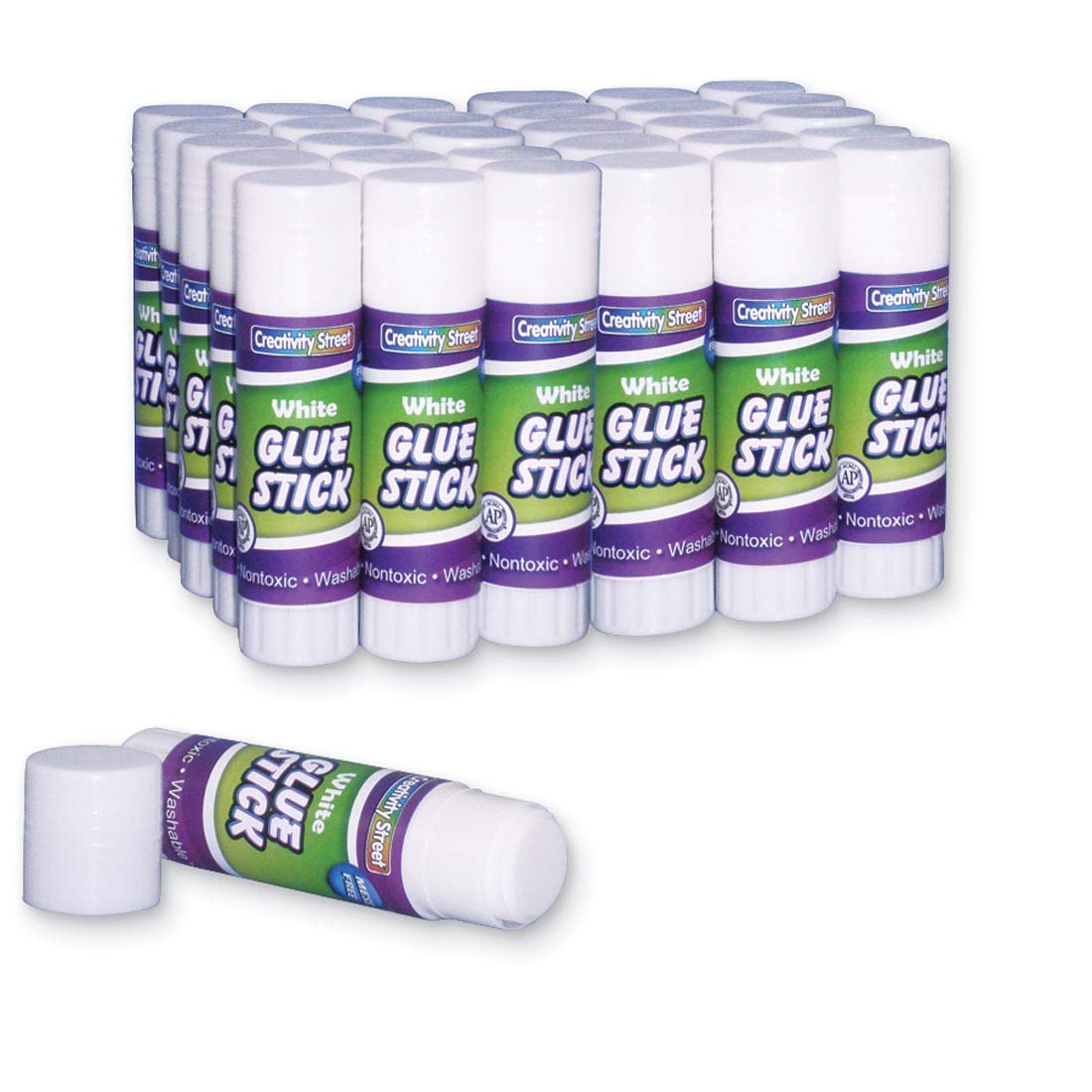 Creativity Street 0.28 oz., Clear / 0.28 oz. / White Art Glues