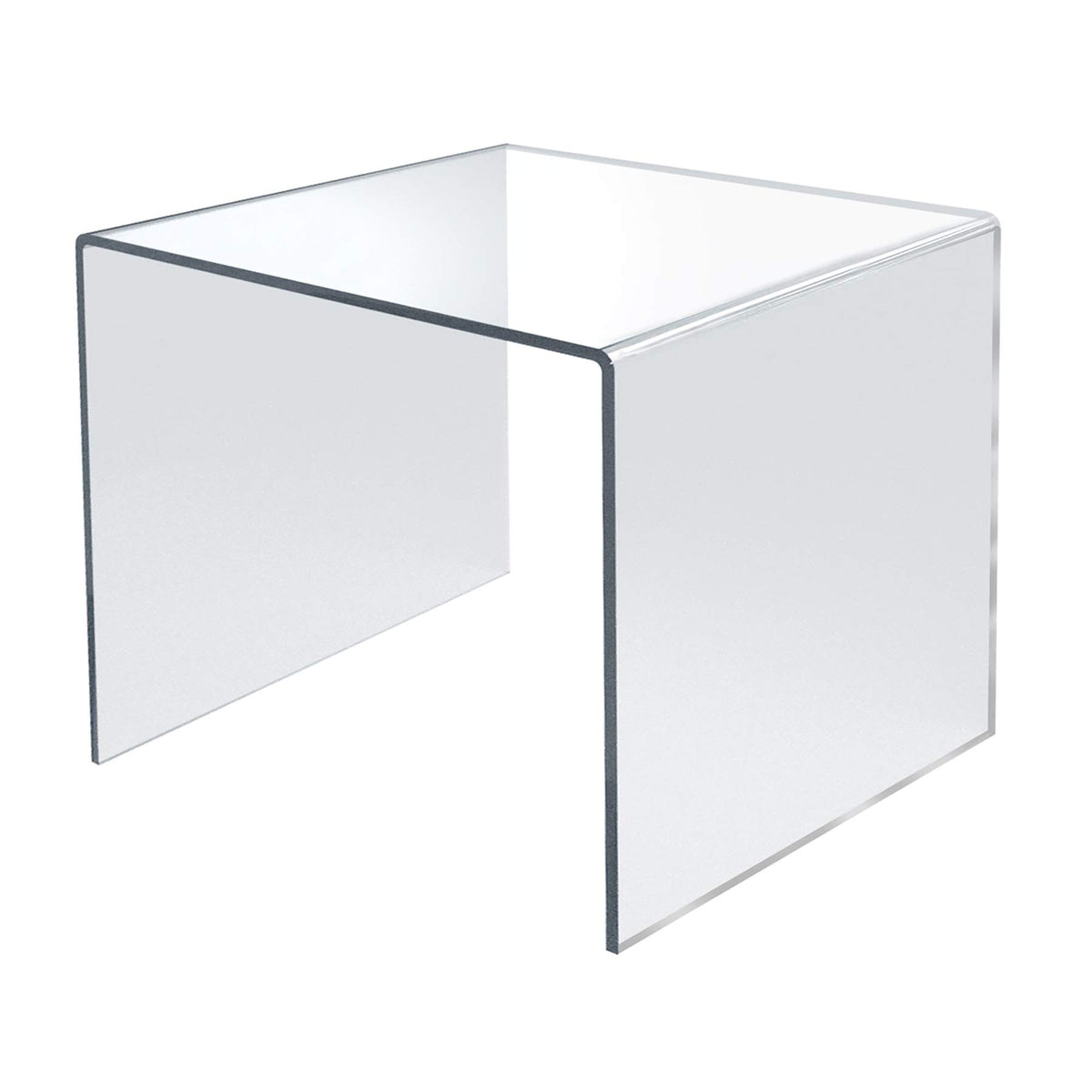 Azar Displays 9.5 X 9.5 / clear / 1 Risers