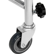 18" W Portable Flexible & Expandable Conveyor by Global Industrial – 86"L x 18"W x 10"H, Alloy Steel, Model 168112