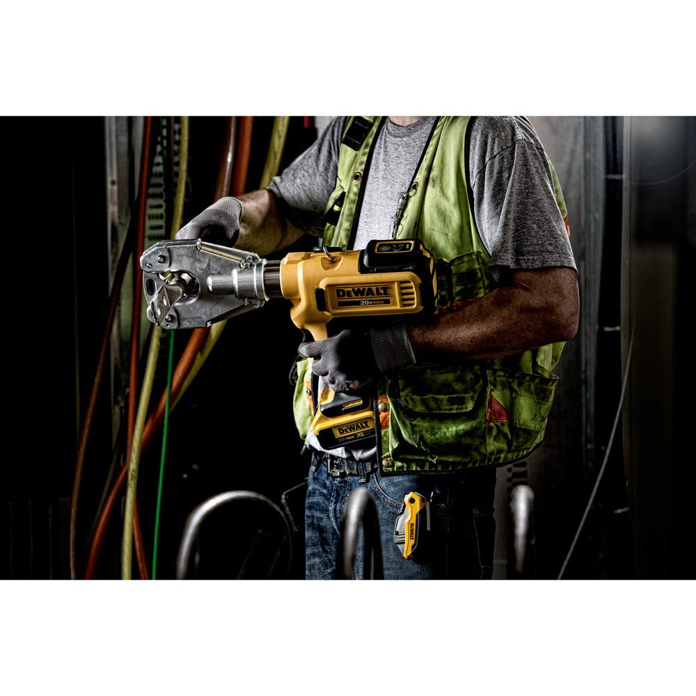 Cable Crimping Tool by DEWALT – One Size, Blend, Multi, Model DCE350M2