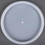 Dart 20JL Translucent Plastic Vented Lid 100-Pack (Case of 10)