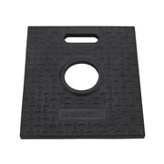 Rubber Base for Delineator Post by Global Industrial – Rubber, Black, Model RD10-R5R-10LBS