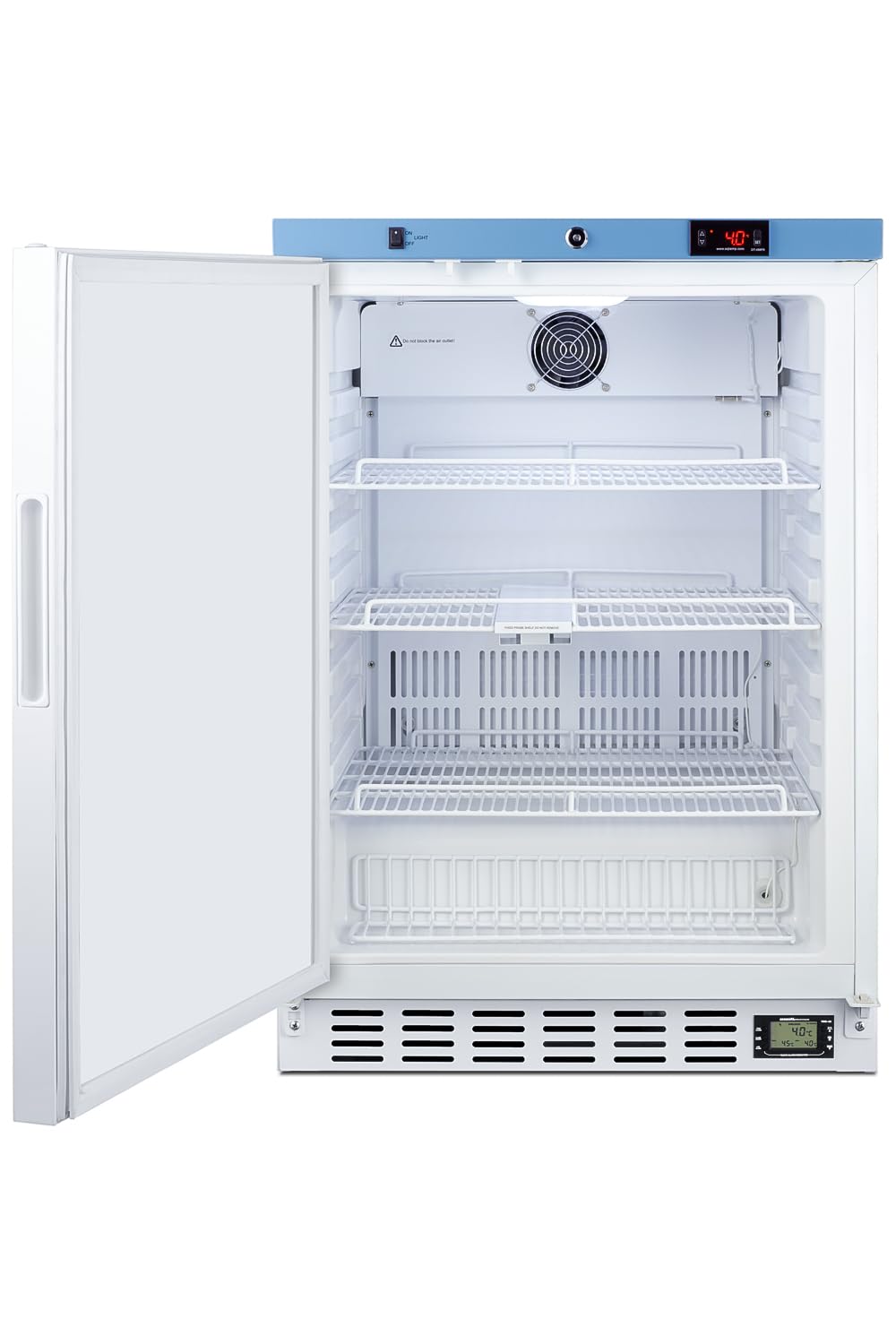 EQTemp White / Left Hand Door / 3.88 cubic_feet Lab Refrigerators