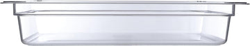 Carlisle StorPlus Polycarbonate Food Pan, Full Size, 11 Qt, 1 Ct, Clear