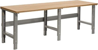 Global Industrial Extra Long Adjustable Height Workbench, 96"W x 36"D