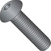 Button Socket Cap Screw, 3/8-16 x 1", Steel, Black Oxide, FT, UNC, 100 Pack, Lot of 2