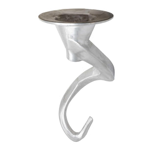 80 Qt Replacement Dough Hook for Hobart Mixer by Omcan – 8.0 liters, Aluminum, Silver, Model 17610