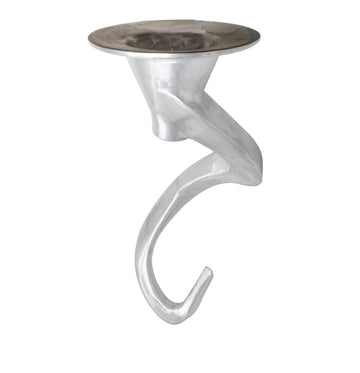 80 Qt Replacement Dough Hook for Hobart Mixer by Omcan – 8.0 liters, Aluminum, Silver, Model 17610