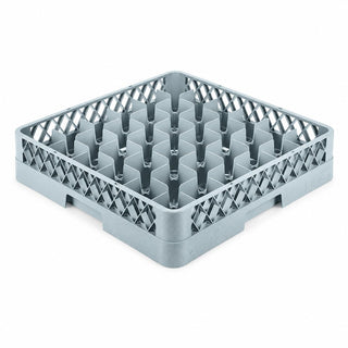 36-Compartment Gray Full-Size Glass Rack by Glownary – Plastic, Gray, Model 274rk36