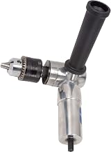 Global Industrial Pro Right Angle Air Drill, Jacobs Drill Chuck, 1/2" Chuck