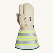 Superior Glove Superior 361DLXWL Horsehide Leather Deluxe Lineman One-Finger Mitt with Removable Liner, Work, Small (Pack of 1 Pair)