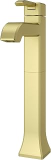 Pfister LG40-FE0BG, Park Avenue 1.2 GPM Single Hole Bathroom Faucet, Brushed Gold
