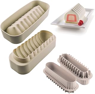 Silikomart Inserto Set Beech and Meringa Silicone Mould