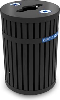 Commercial Zone 728201 Parkview 3 Recycler44; Black