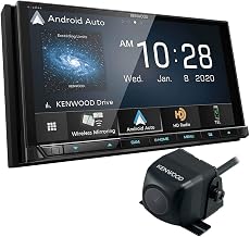 Kenwood Excelon DDX9907XR 6.8" Capacitive Touch Panel DVD Receiver Bluetooth & HD Radio | 6.8" High Definition Monitor | Plus CMOS-230 Rearview Camera with Universal Mounting Hardware & Video Cable