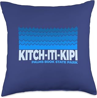 Kitch-Iti-Kipi MI - Kitch-Iti-Kipi Palms Book Park Michigan Throw Pillow