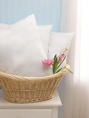 Medline Disposable Pillow, Medium-Weight, Poly Bag, 18 Inches x 24 Inches