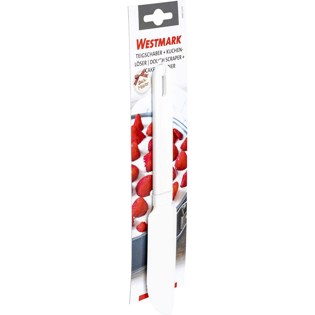 Scraper/Cake Loosener by Westmark – 8.66 x 1.38 x 0.24 inches, Plastic, White, Model 30842270