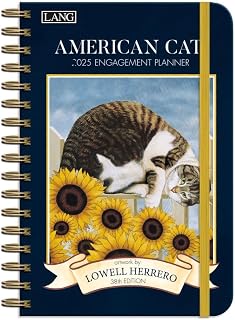 Lang, American Cat by Lowell Herrero 2025 Spiral Engagement Planner