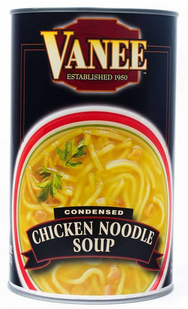 Condensed Chicken Noodle Soup - 50 oz. can by VANEE – Pack of 12