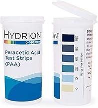 MicroEssential PAA160 Per Acetic Acid Test Strip, 50 Strips