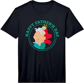 Disney The Little Mermaid Ariel and King Triton Father's Day Performance T-Shirt