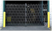 Global Industrial 10'W Double Folding Security Gate, 5'H